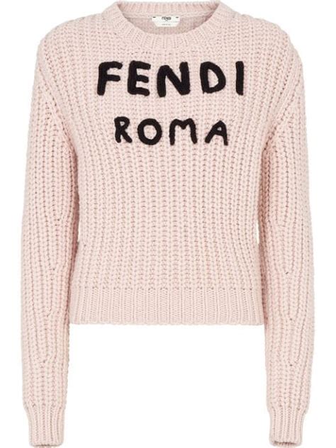 maglione fendi roma rosa|Fendi Roma .